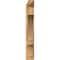 Ekena Millwork Balboa Arts & Crafts Smooth Outlooker, Western Red Cedar, 5 1/2"W x 26"D x 38"H OUT06X26X38BOA03SWR - alternate 3